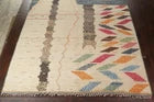 Geometric Moroccan Berber Oriental Area Rug Oversized Handmade Plush Wool 12'